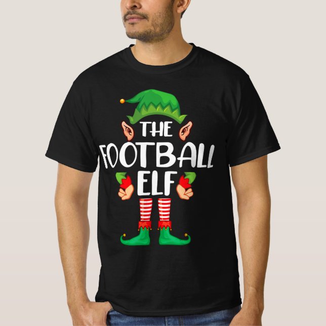 Camiseta Fiesta de Navidades del grupo familiar Football El (Anverso)