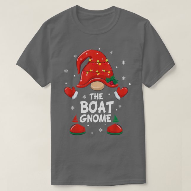 Camiseta Fiesta de Navidades del grupo familiar Gnome Match (Diseño del anverso)