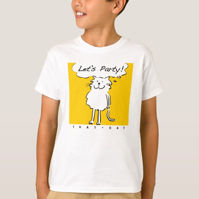 Camiseta Fiesta de niños divertidos (Anverso)