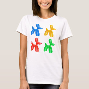 Camiseta Fiesta de niños divertidos y coloridos en globo de