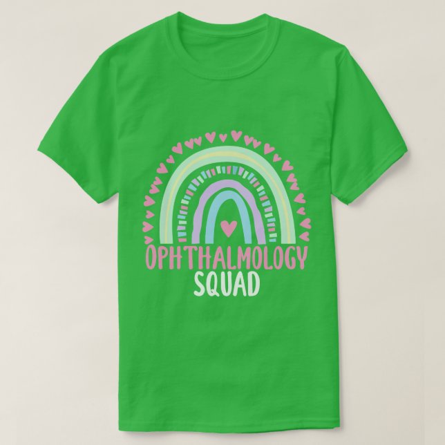 Camiseta Fiesta de oftalmología Coincidiendo con mujeres Ap (Diseño del anverso)