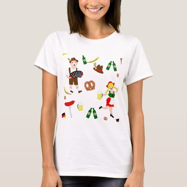 Camiseta Fiesta de Oktoberfest (Anverso)