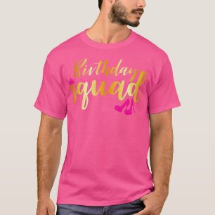 Camiseta Fiesta de oro de cumpleaños regalo divertido zapat