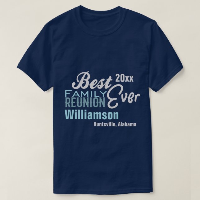 Camiseta Fiesta de parrilladas familiares mejor que nunca (Diseño del anverso)