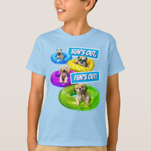 Camiseta Fiesta de perros en la piscina