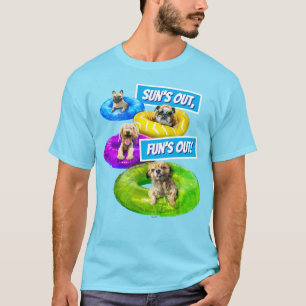Camiseta Fiesta de Perros en la Piscina