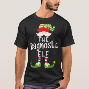 Camiseta Fiesta de Pijamas de Navidad del Grupo de Elfos de