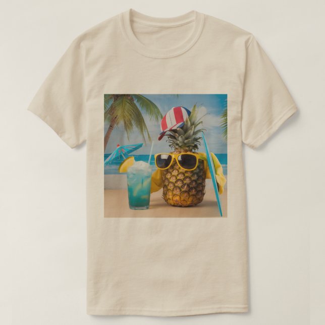 Camiseta Fiesta de piña (Diseño del anverso)
