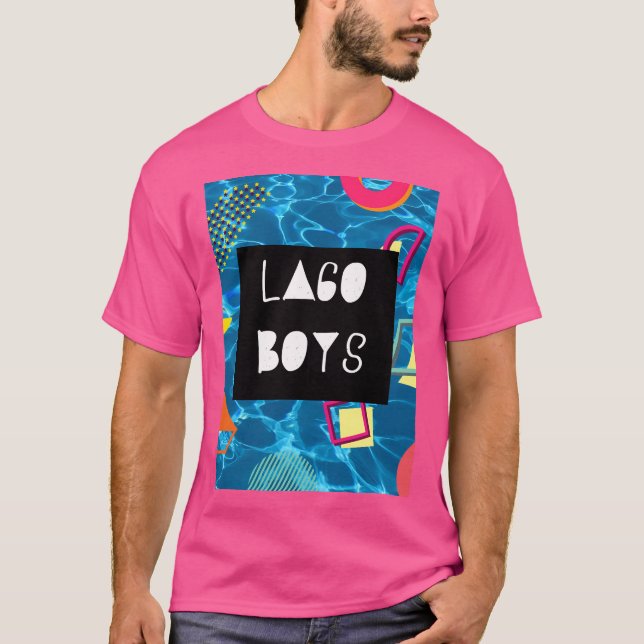 Camiseta Fiesta de piscina infantil Lago Activo (Anverso)