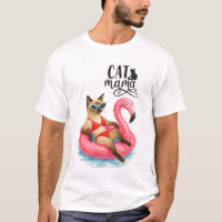Fiesta de Piscina para Amantes de Gatos Siameses