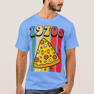 Camiseta fiesta De Pizza De Los Años 1970 Retro Vintage