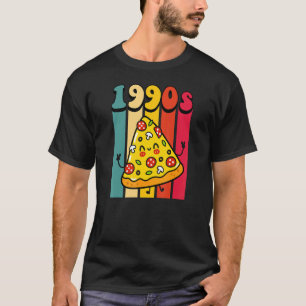 Camiseta fiesta de pizza de los años 90 retro vintage de lo