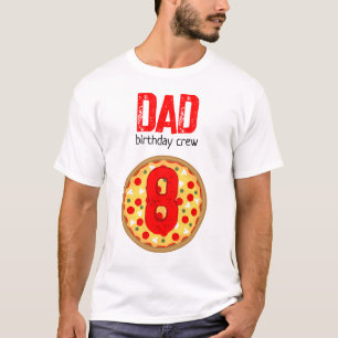 Camiseta fiesta de pizza divertida de Guay, papá de cumplea
