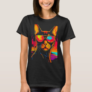 Camiseta Fiesta de playa de Cat Abysinian
