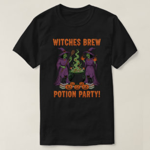 Camiseta Fiesta de poción de mecha de bruja