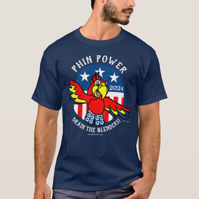 Camiseta fiesta de potencia de 2024 (Anverso)