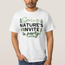 Camiseta Fiesta de primavera - Llamado a la celebración de