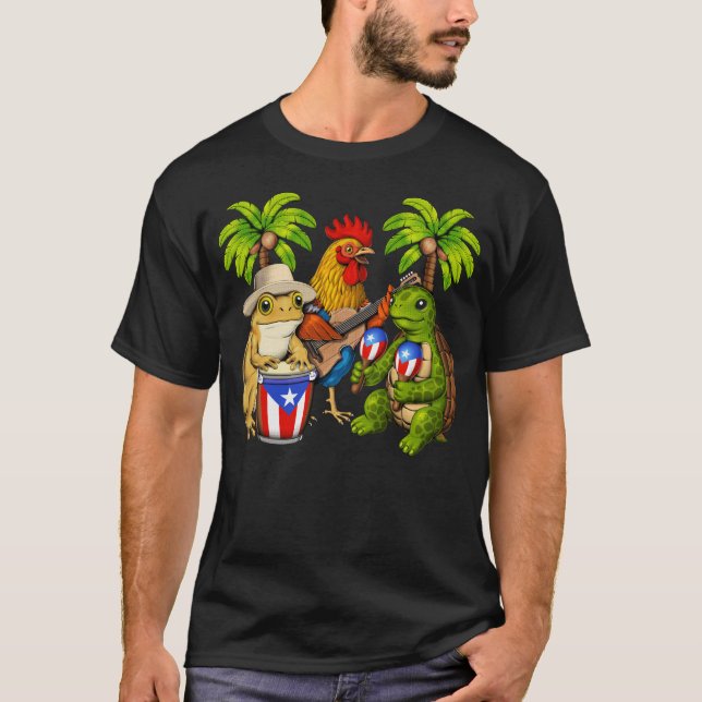 Camiseta Fiesta de Puerto Rico (Anverso)