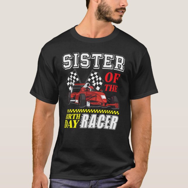 Camiseta Fiesta De Raza Hermana De La Carreras Racer De Cum (Anverso)