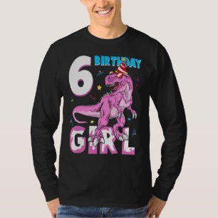 Camiseta fiesta de Regalos de 6 años 6 Chica de cumpleaños