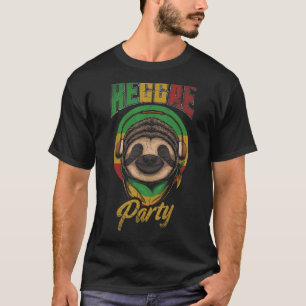 Camiseta Fiesta De Reggae Para La Música De Reggae