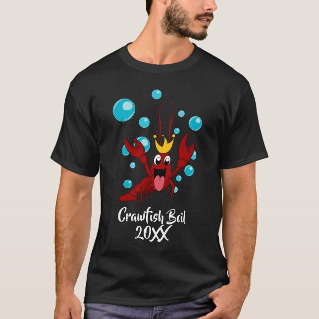 Camiseta Fiesta de Reunión Familiar Anual de Langostinos (Anverso)