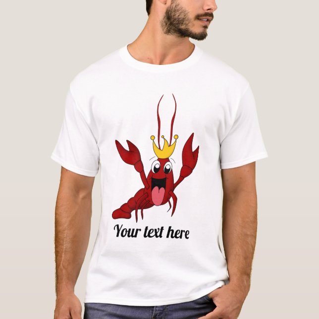 Camiseta Fiesta de Reunión Familiar Anual de Langostinos (Anverso)