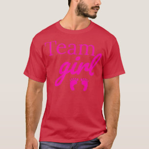 Camiseta Fiesta de revelación de género Baby Shower rosa Ch