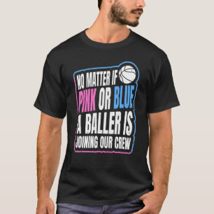 Camiseta Fiesta De Revelación De Género Cita Para Un Jugado
