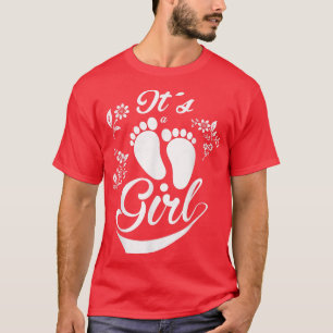 Camiseta Fiesta de revelación de género de Baby Shower es r