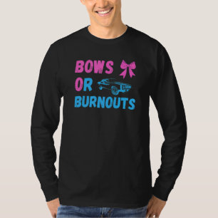 Camiseta Fiesta de Revelación de Género de Bows Or Burnouts