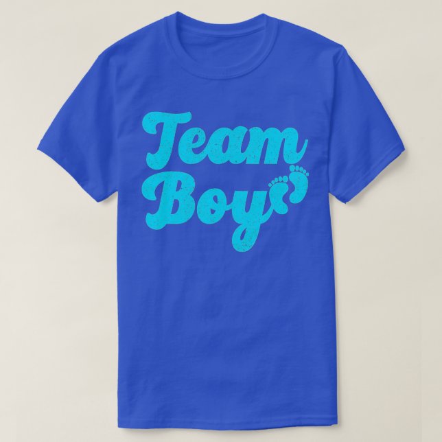 Camiseta Fiesta De Revelación De Género - Equipo De Niño (2 (Diseño del anverso)