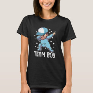 Camiseta Fiesta De Revelación De Género Equipo Niño Bebé Be
