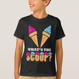 Camiseta Fiesta de Revelación de Género - helado ¿Qué p