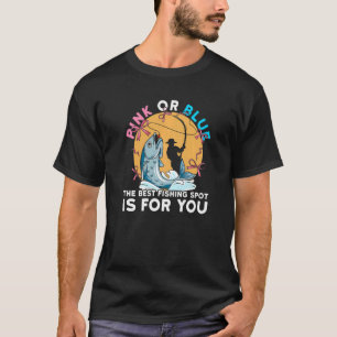 Camiseta Fiesta De Revelación De Género Para La Pesca