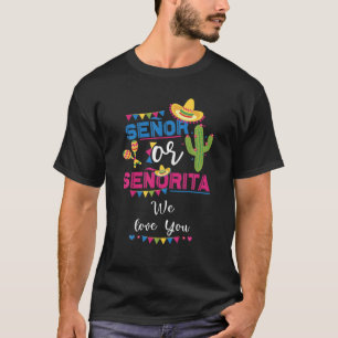 Camiseta Fiesta De Revelación De Género Senor O Senorita Te