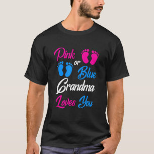Camiseta Fiesta de revelación de sexo bebé amor rosa o azul