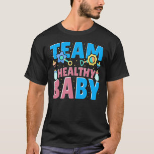 Camiseta Fiesta de revelación de sexo para bebé saludable e