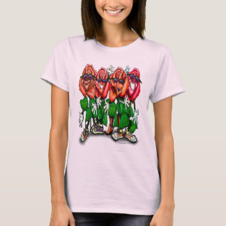 Camiseta Fiesta de rosas