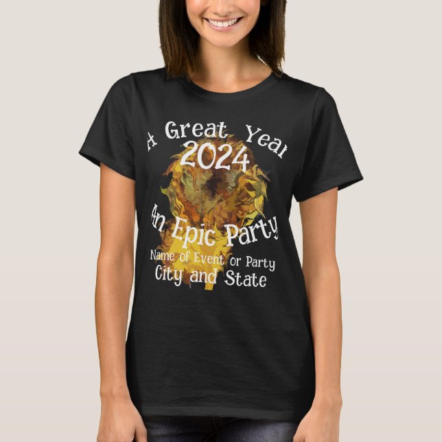 Camiseta Fiesta de Singles Night Dance Mixer Theme BBQ 2024 (Anverso)