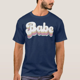 Camiseta Fiesta de soltera Babe Retro Novia Dama de honor 