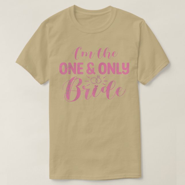 Camiseta Fiesta de Soltera Bridal de Boda para Mujeres Vin (Diseño del anverso)