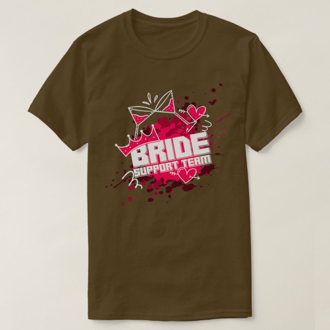 Camiseta Fiesta de soltera JGA boda (Diseño del anverso)