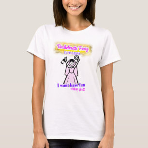 Camiseta Fiesta de Soltera - La novia se divierte