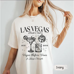Camiseta Fiesta de soltera personalizada en Las Vegas