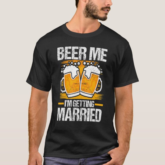Camiseta Fiesta de Soltero Compromiso de Fiance para el Nov (Anverso)