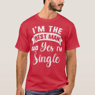 Camiseta Fiesta de soltero del mejor hombre, propuesta para
