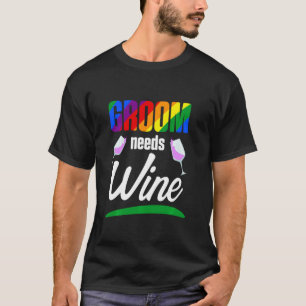 Camiseta Fiesta de Soltero Gay Orgullo Lgbt Necesita Compro