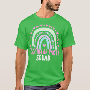 Camiseta Fiesta de soltero Squad Partido coincidente Mujere