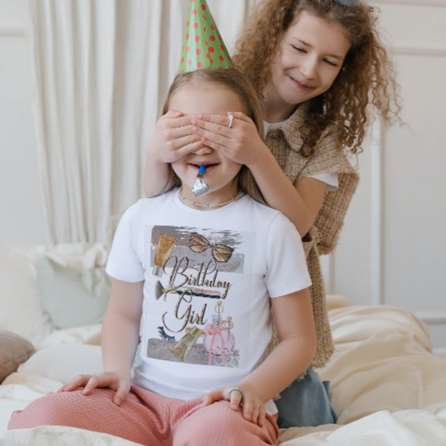 Camiseta Fiesta de spa Chica de cumpleaños (Subido por el creador)